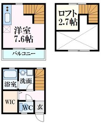 リノリノアパートメント吉島の物件間取画像